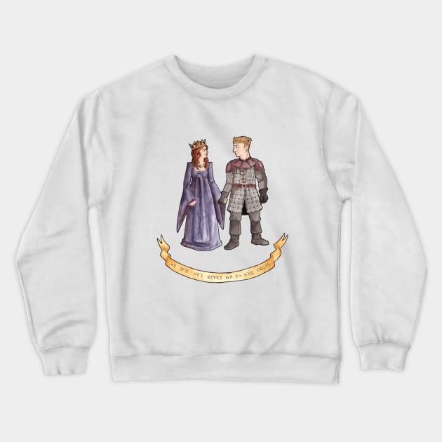 Madalena and Gareth Crewneck Sweatshirt by srw110